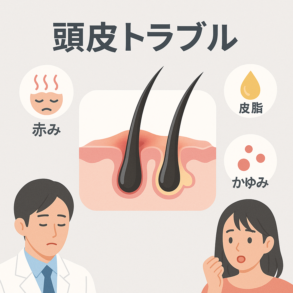 頭皮トラブル